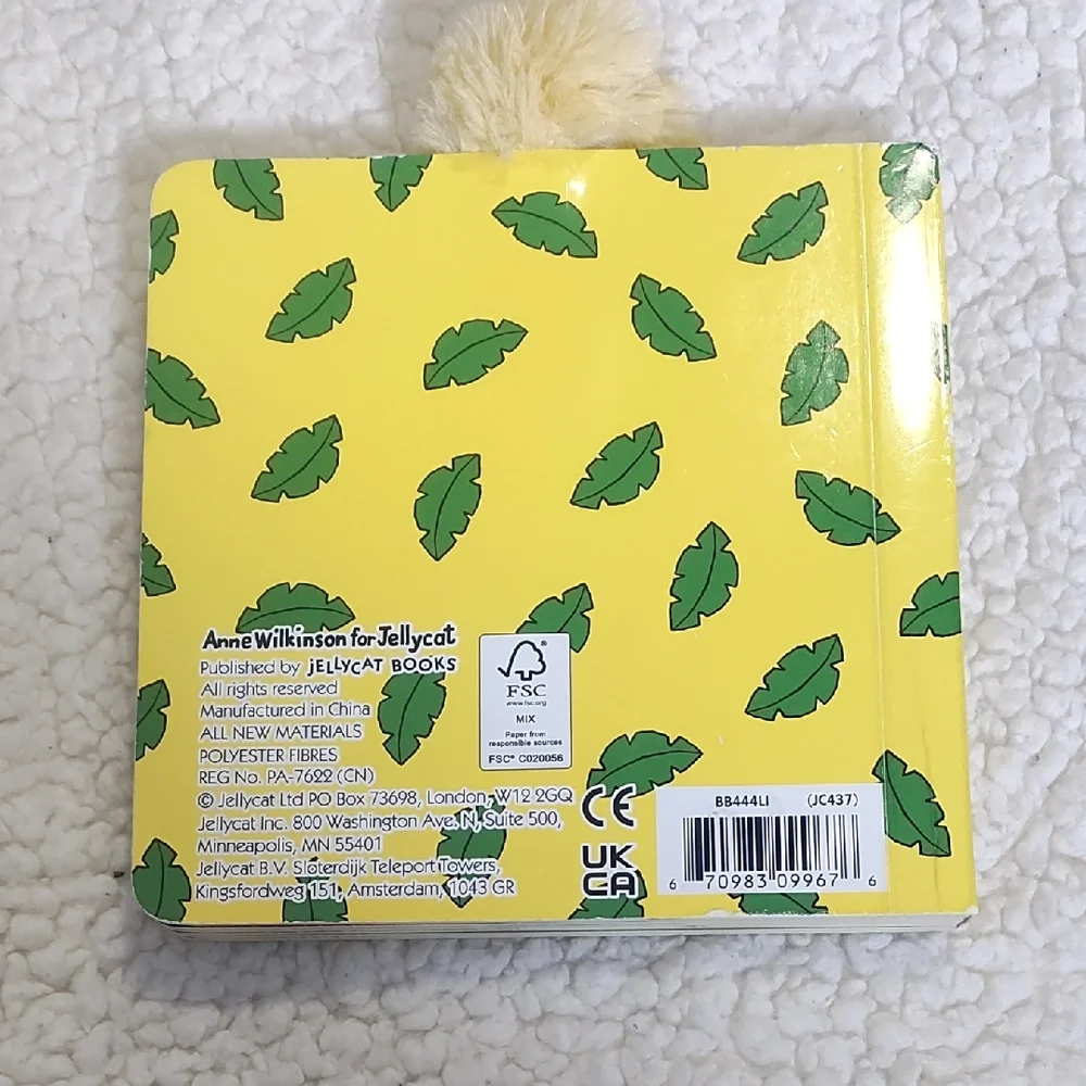 Jellycat‎ Yellow Lion Board Book